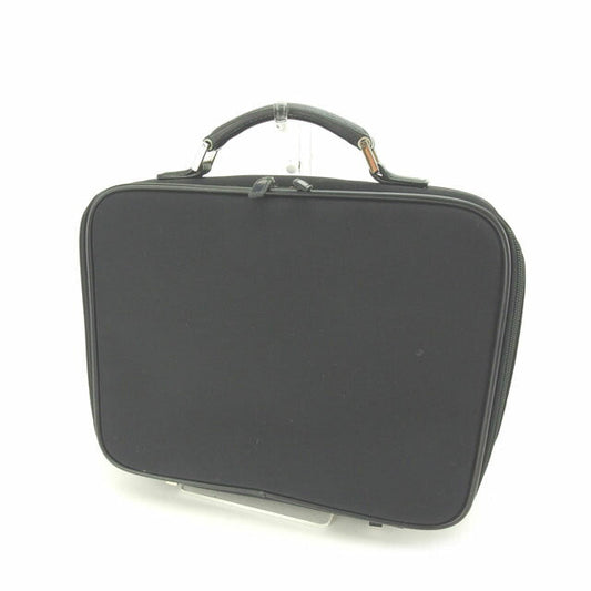 GUCCI Business bag Calf leather Black x silver