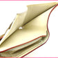 LOUIS VUITTON Bifold Wallet M91831 white Compact zip