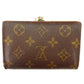 LOUIS VUITTON Bifold Wallet M61663 Brown Portonevie Vienova