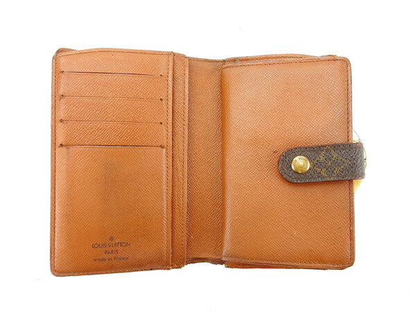 LOUIS VUITTON Bifold Wallet M61663 Brown Portonevie Vienova