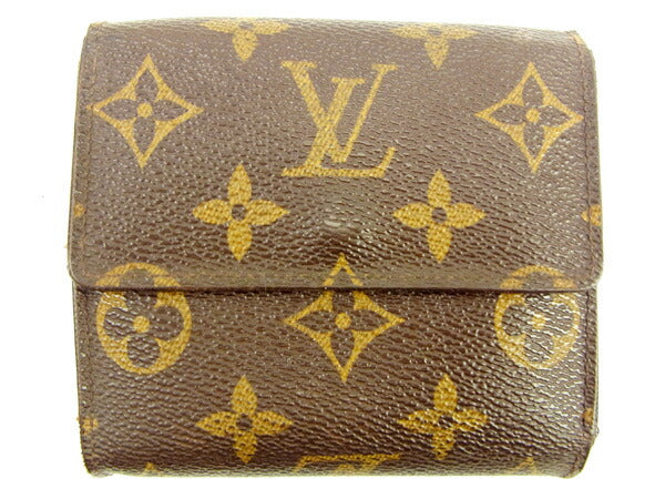 LOUIS VUITTON Bifold Wallet M61652 Brown Porte Monnaie Billets Cartes Credit