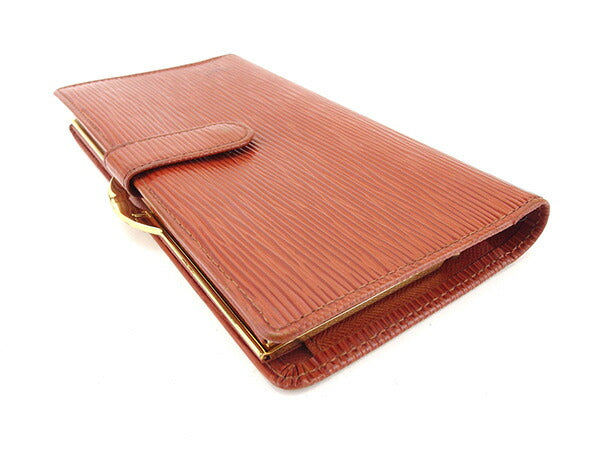 LOUIS VUITTON Long Wallet Purse M63253 Kenya Brown Continental Vienova