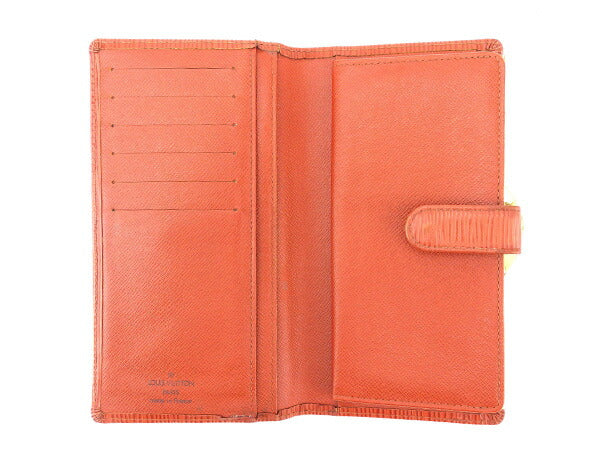 LOUIS VUITTON Long Wallet Purse M63253 Kenya Brown Continental Vienova