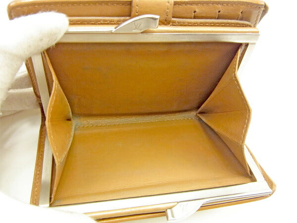 LOUIS VUITTON Bifold Wallet M91209 Brown Portonevie Vienova