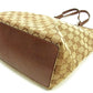GUCCI Tote Bag Brown x beige