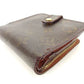 LOUIS VUITTON Bifold Wallet M61667 Brown Compact zip