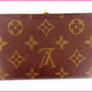 LOUIS VUITTON Bifold Wallet M61663 Brown /Porto Monnaie Bien-Viennois