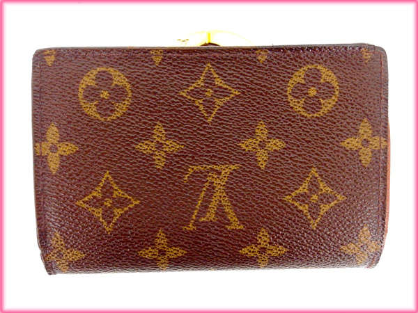 LOUIS VUITTON Bifold Wallet M61663 Brown /Porto Monnaie Bien-Viennois