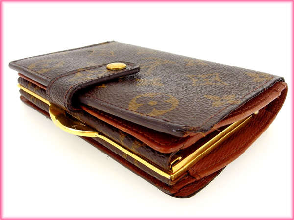LOUIS VUITTON Bifold Wallet M61663 Brown /Porto Monnaie Bien-Viennois