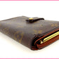 LOUIS VUITTON Bifold Wallet M61663 Brown /Porto Monnaie Bien-Viennois