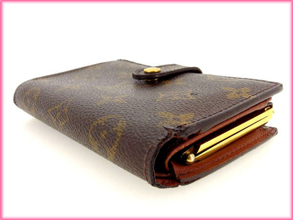 LOUIS VUITTON Bifold Wallet M61663 Brown /Porto Monnaie Bien-Viennois