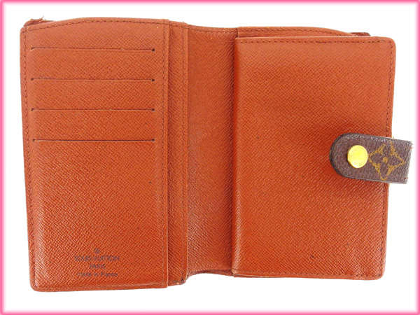 LOUIS VUITTON Bifold Wallet M61663 Brown /Porto Monnaie Bien-Viennois