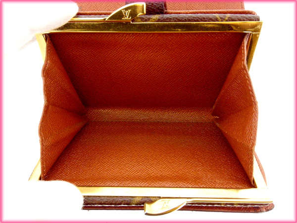 LOUIS VUITTON Bifold Wallet M61663 Brown /Porto Monnaie Bien-Viennois