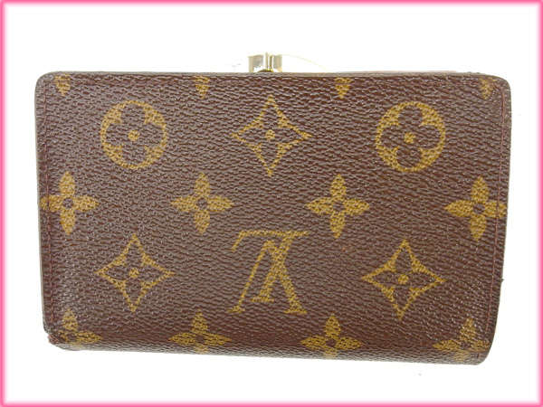 LOUIS VUITTON Bifold Wallet M61663 Brown Portomonet Vievienova