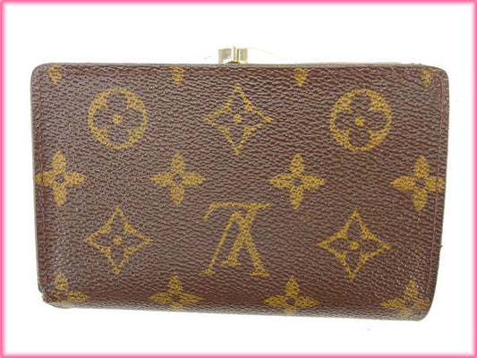 LOUIS VUITTON Bifold Wallet M61663 Brown Portomonet Vievienova
