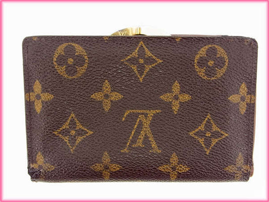 LOUIS VUITTON Bifold Wallet M61663 Brown /Porto Monnaie Bien-Viennois