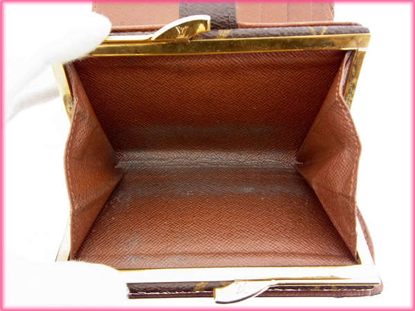 LOUIS VUITTON Bifold Wallet M61663 Brown /Porto Monnaie Bien-Viennois