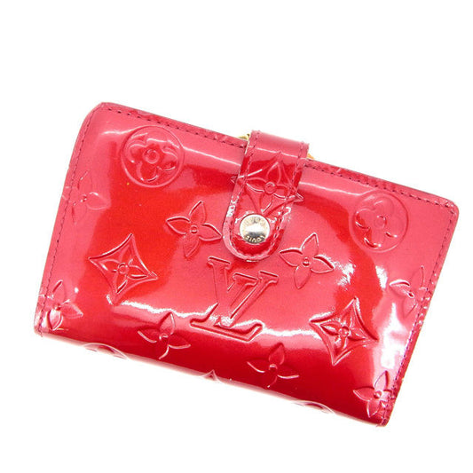 LOUIS VUITTON Bifold Wallet M91980 Red /Porte Monnaie Biennois