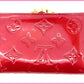 LOUIS VUITTON Bifold Wallet M91980 Red /Porte Monnaie Biennois