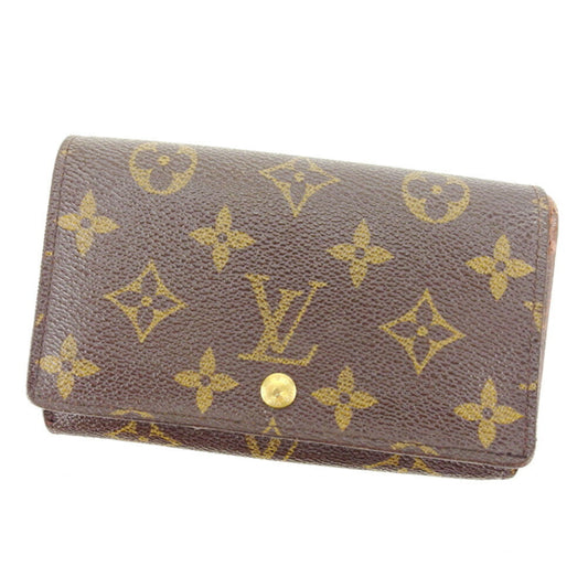LOUIS VUITTON Long Wallet Purse M61730 Brown Portonebi Tresol