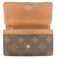 LOUIS VUITTON Bifold Wallet M61735 Brown Porto Monezup