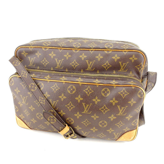 LOUIS VUITTON Shoulder Bag M45242 leather Brown NilGM