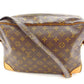 LOUIS VUITTON Shoulder Bag M45242 leather Brown NilGM