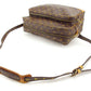 LOUIS VUITTON Shoulder Bag M45242 leather Brown NilGM