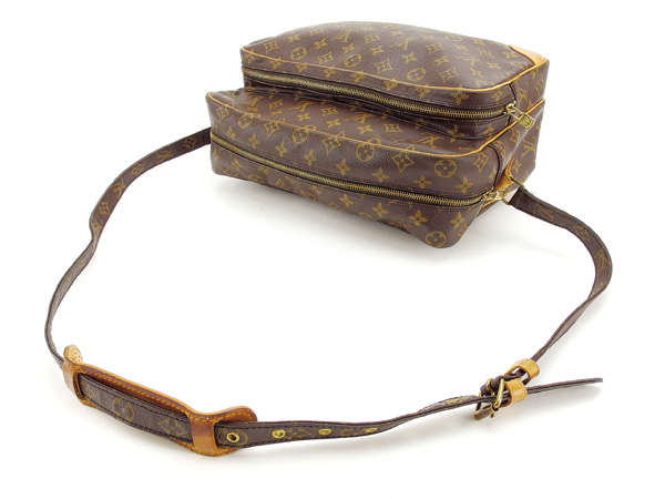 LOUIS VUITTON Shoulder Bag M45242 leather Brown NilGM