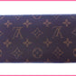 LOUIS VUITTON Long Wallet Purse M61725 Brown Pochette Porto MonÃ©credi