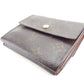 LOUIS VUITTON Bifold Wallet M61652 Brown Porte Monnaie Billets Cartes Credit