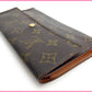 LOUIS VUITTON Tri-fold wallet M61217 Brown /Porte Tresor International