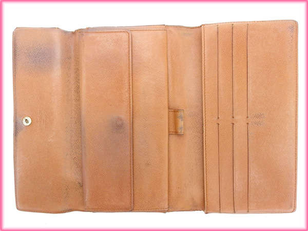 LOUIS VUITTON Tri-fold wallet M61217 Brown /Porte Tresor International