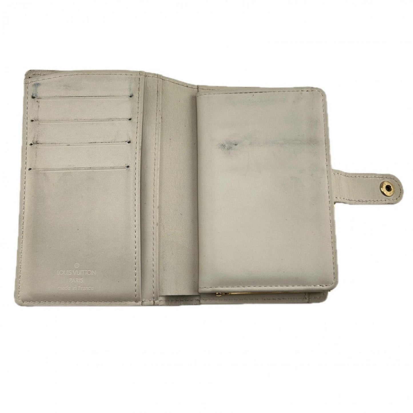 LOUIS VUITTON Bifold Wallet M91363 white Portonevie Vienova