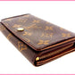 LOUIS VUITTON Long Wallet Purse M61730 Brown /Porte Monnaie-Viet-Trésor