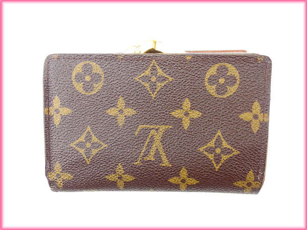 LOUIS VUITTON Bifold Wallet M61663 Brown Portomonet Vievienova