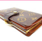 LOUIS VUITTON Bifold Wallet M61663 Brown Portomonet Vievienova