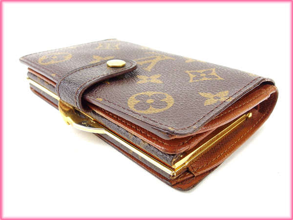 LOUIS VUITTON Bifold Wallet M61663 Brown Portomonet Vievienova
