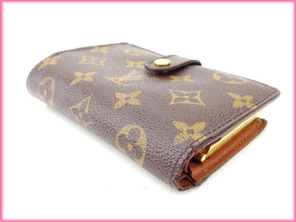 LOUIS VUITTON Bifold Wallet M61663 Brown Portomonet Vievienova