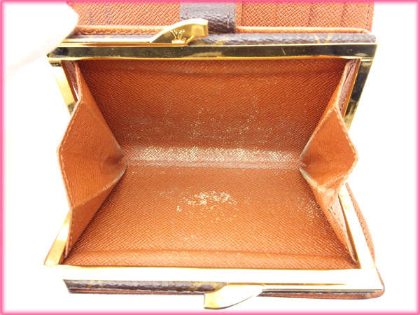 LOUIS VUITTON Bifold Wallet M61663 Brown Portomonet Vievienova