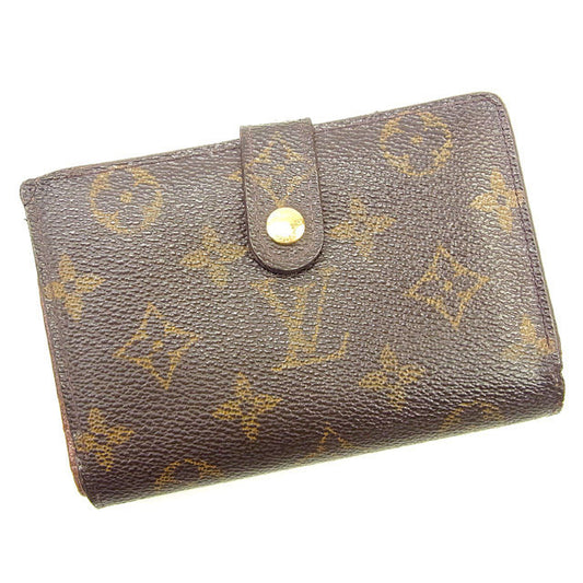 LOUIS VUITTON Bifold Wallet M61663 Monogram canvas Brown Portonevie Vienova