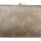 LOUIS VUITTON Bifold Wallet M61663 Monogram canvas Brown Portonevie Vienova