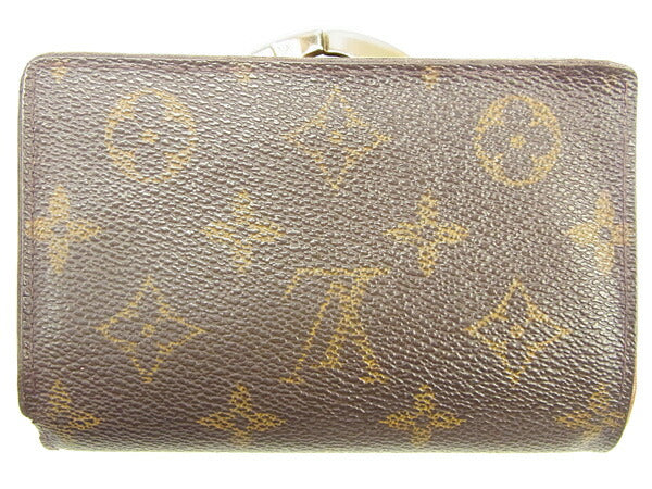 LOUIS VUITTON Bifold Wallet M61663 Monogram canvas Brown Portonevie Vienova