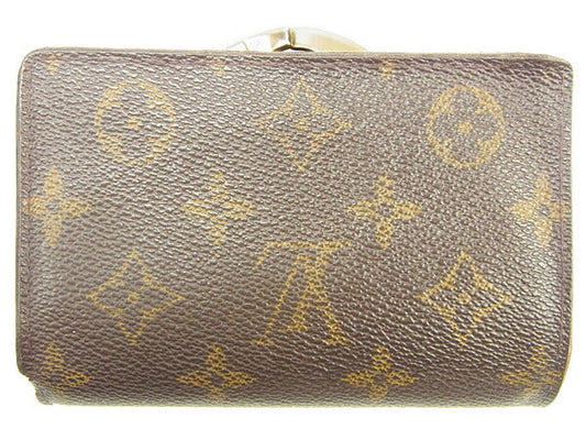 LOUIS VUITTON Bifold Wallet M61663 Monogram canvas Brown Portonevie Vienova