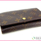 LOUIS VUITTON Long Wallet Purse M61730 Brown /Porte Monnaie-Viet-Trésor