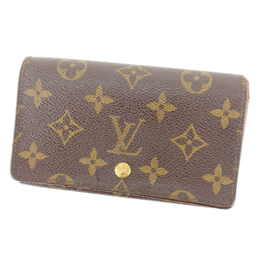 LOUIS VUITTON Long Wallet Purse M61730 Brown /Porte Monnaie-Viet-Trésor