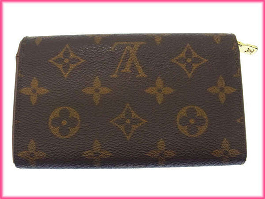 LOUIS VUITTON Long Wallet Purse M61730 Brown /Porte Monnaie-Viet-Trésor
