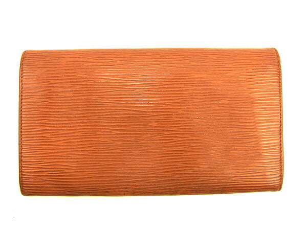 LOUIS VUITTON Long Wallet Purse M63573 Kenya Brown Pochette Porto MonÃ©credi