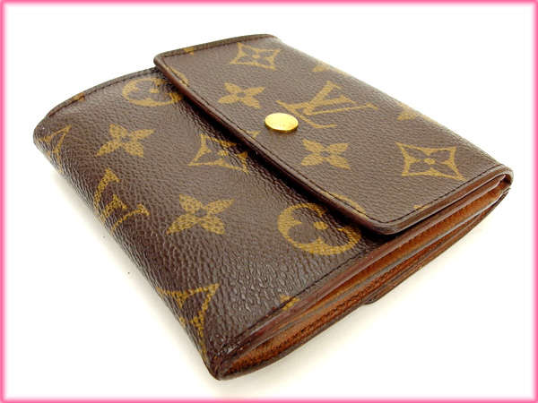LOUIS VUITTON Bifold Wallet M61652 Brown /Porte Monnaie Billets Cartes Credit