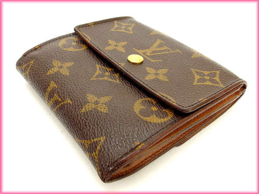 LOUIS VUITTON Bifold Wallet M61652 Brown /Porte Monnaie Billets Cartes Credit